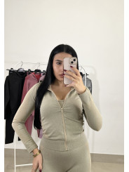 Conjunto deportivo dos piezas capucha H007