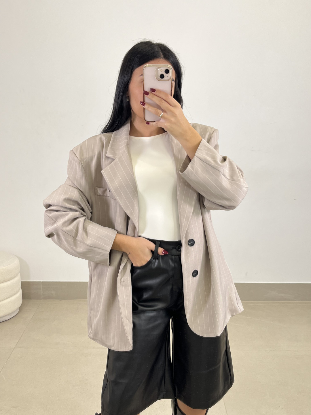 blazer raya diplomatica camel