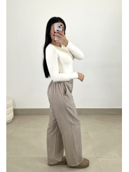 pantalon raya diplomatica camel