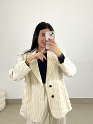 blazer raya diplomatica beige