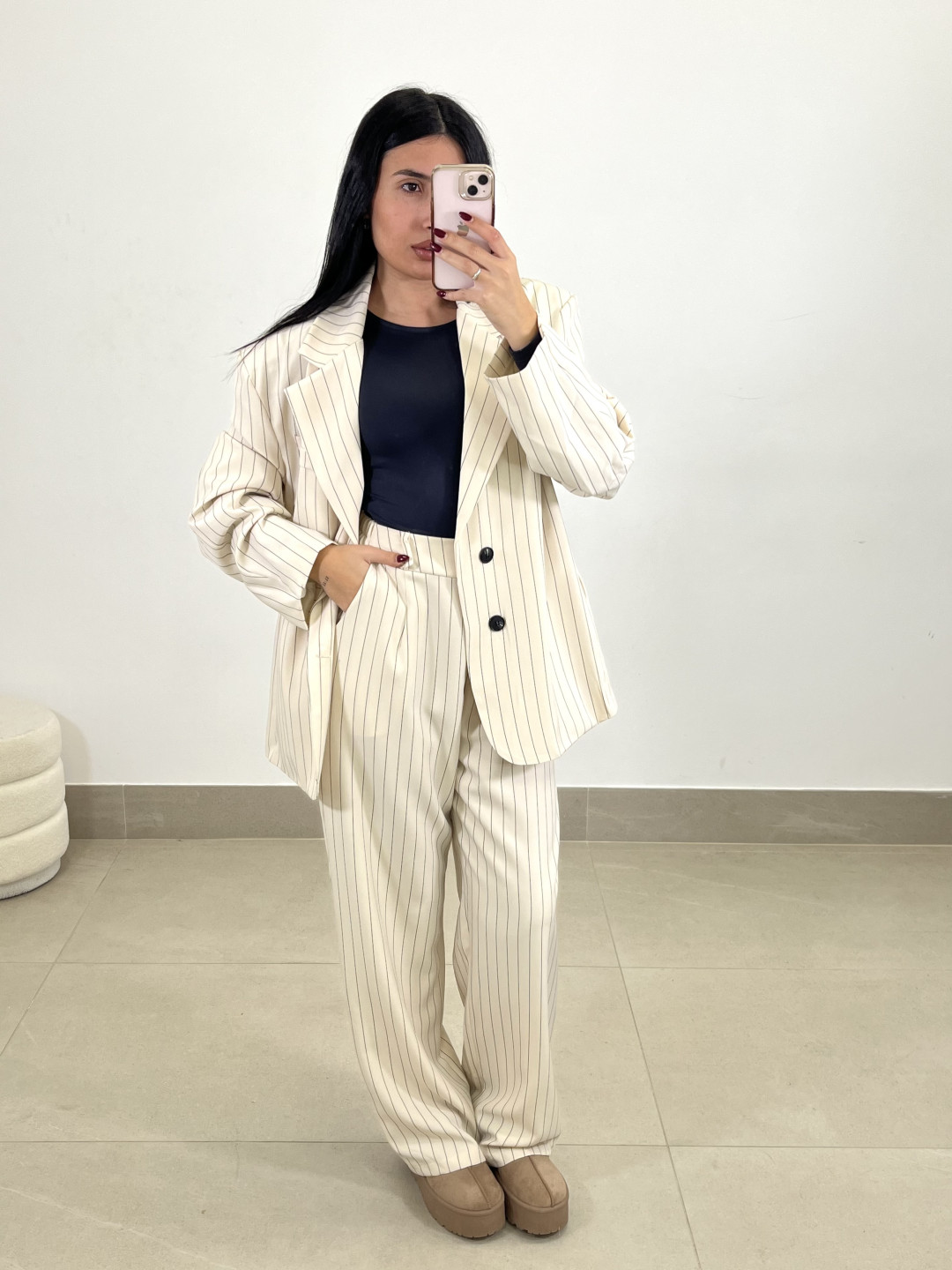 blazer raya diplomatica beige