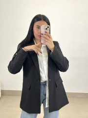 Blazer basica negra