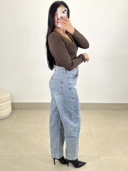 Pantalon vaquero barrel