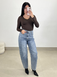 Pantalon vaquero barrel