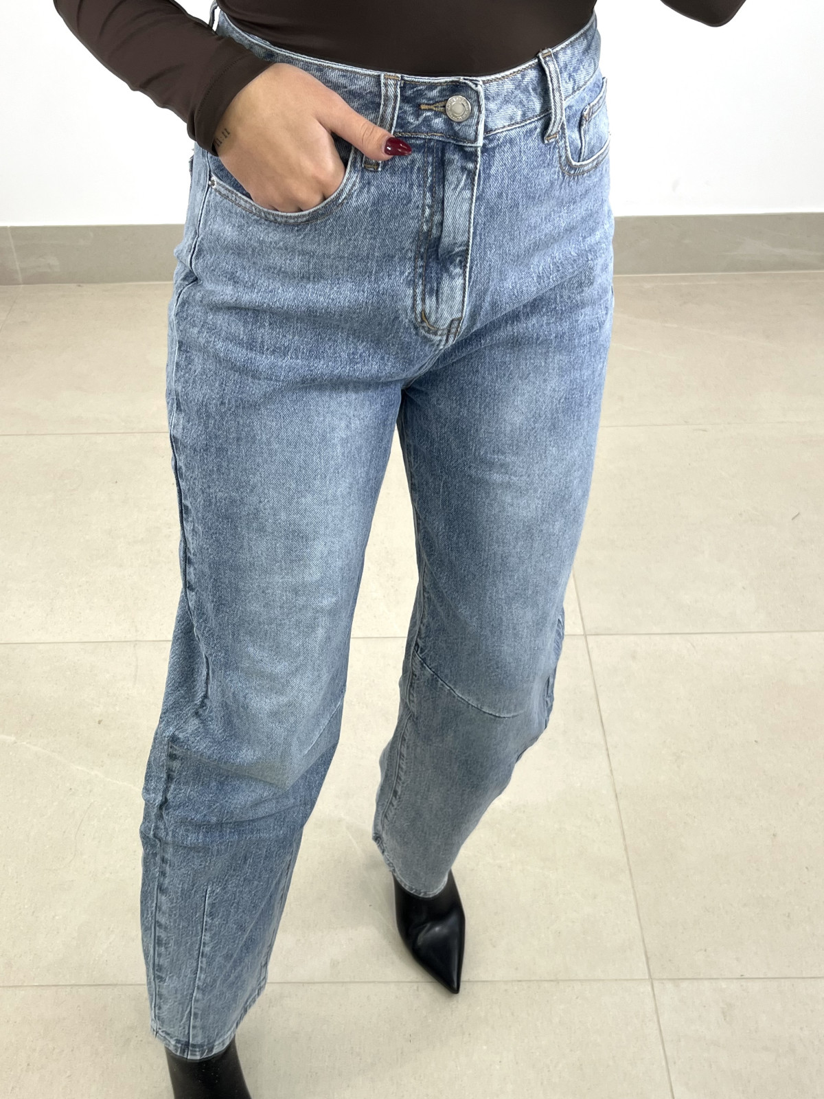 Pantalon vaquero barrel