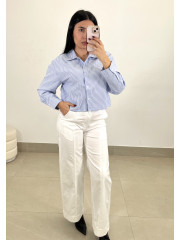 vaquero blanco cinturon