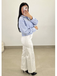 vaquero blanco cinturon