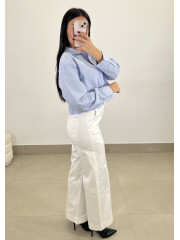 vaquero blanco cinturon