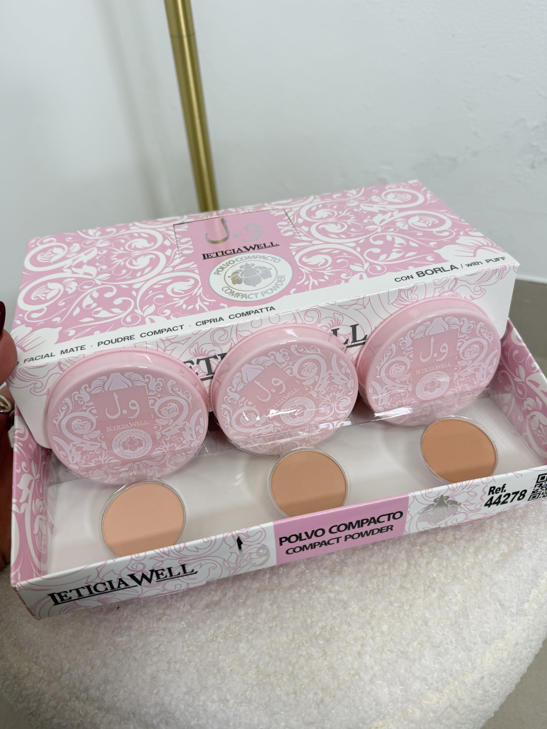 polvo compacto leticia well