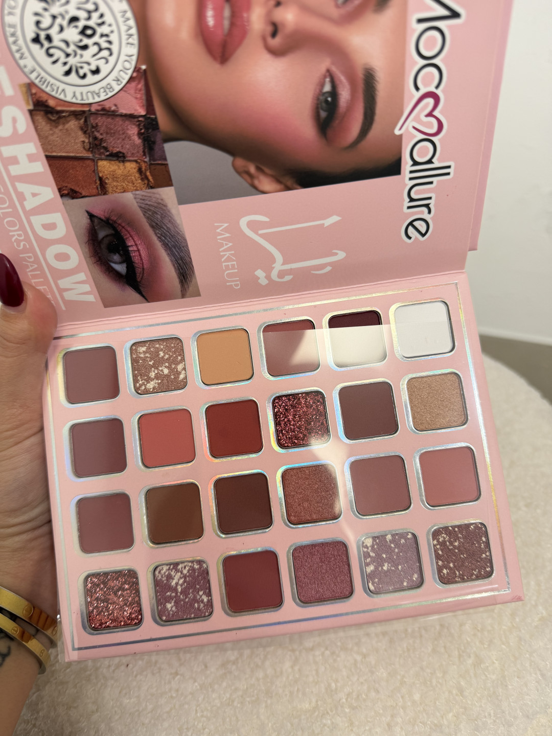 set de makeup mocmallure yara rosa