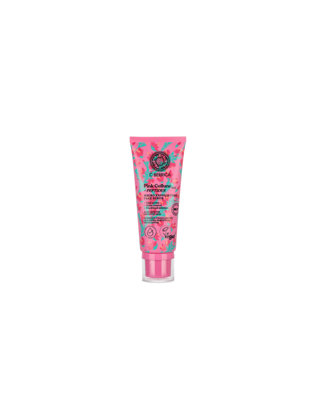 exfoliante facial pink calluna c-berrica