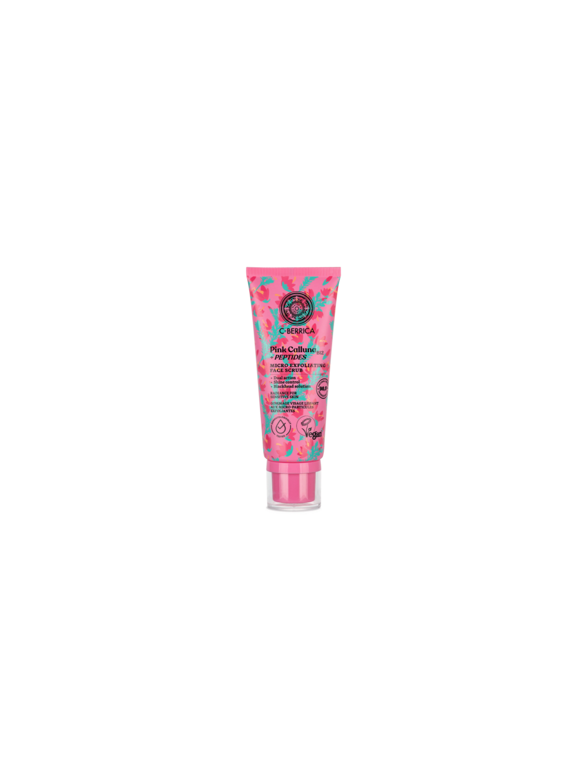 exfoliante facial pink calluna c-berrica