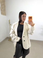 blazer raya diplomatica beige
