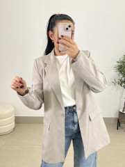 jersey punto manga corta blanco