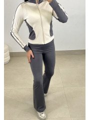 conjunto deportivo bzm 024 gris oscuro