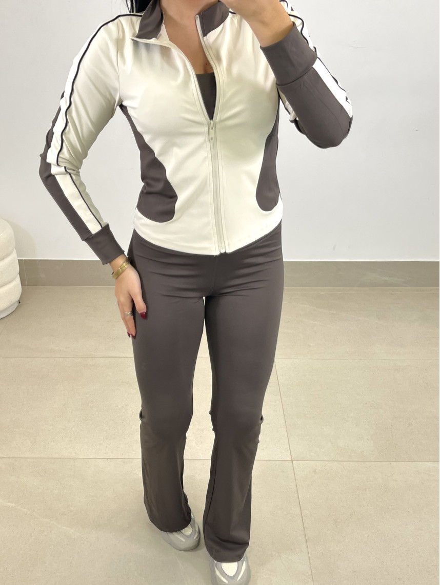 conjunto deportivo bzm024 cafe