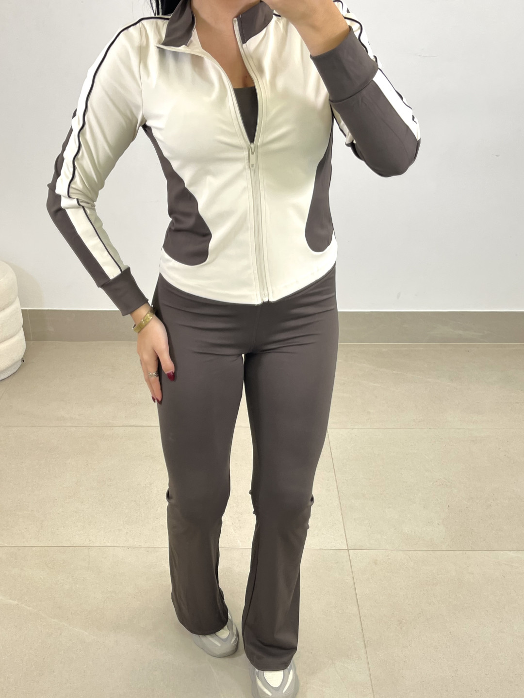 conjunto deportivo bzm024 cafe