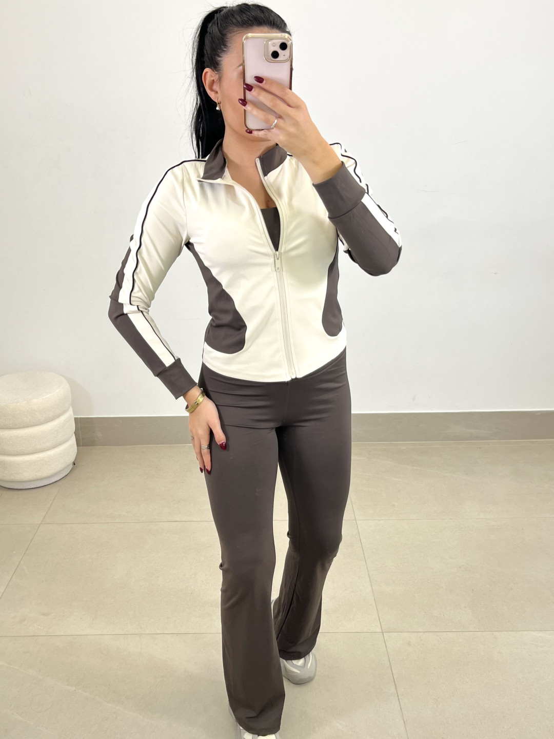 conjunto deportivo bzm024 cafe