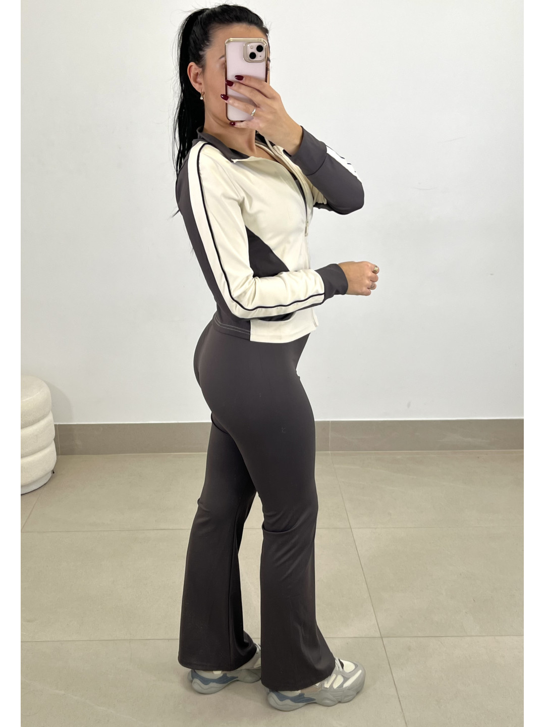 conjunto deportivo bzm024 cafe