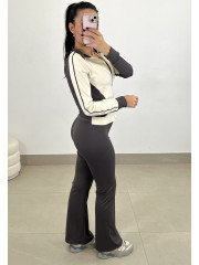 conjunto deportivo bzm024 cafe