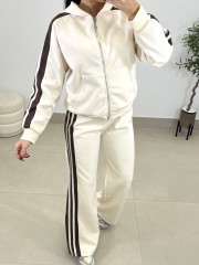 conjunto selena beige/marron