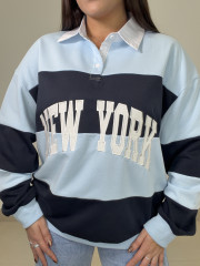 Polo new york celeste