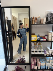 Conjunto combinado denim