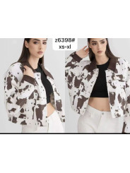 chaqueta vaquera vaca