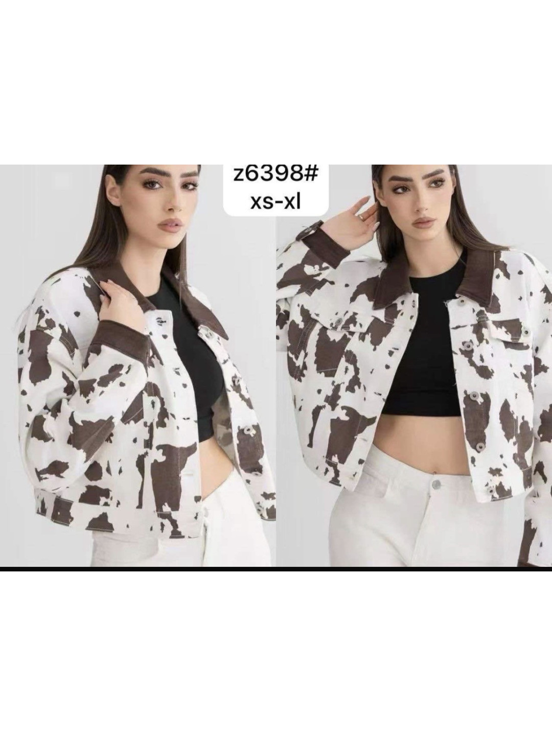 chaqueta vaquera vaca