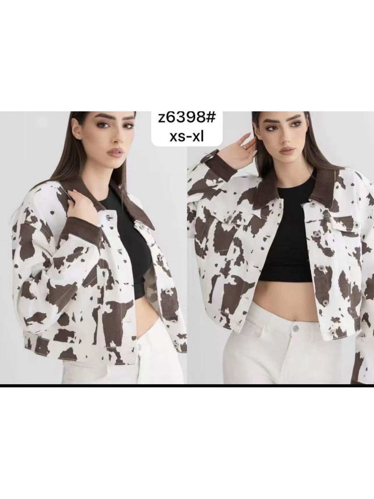 chaqueta vaquera vaca