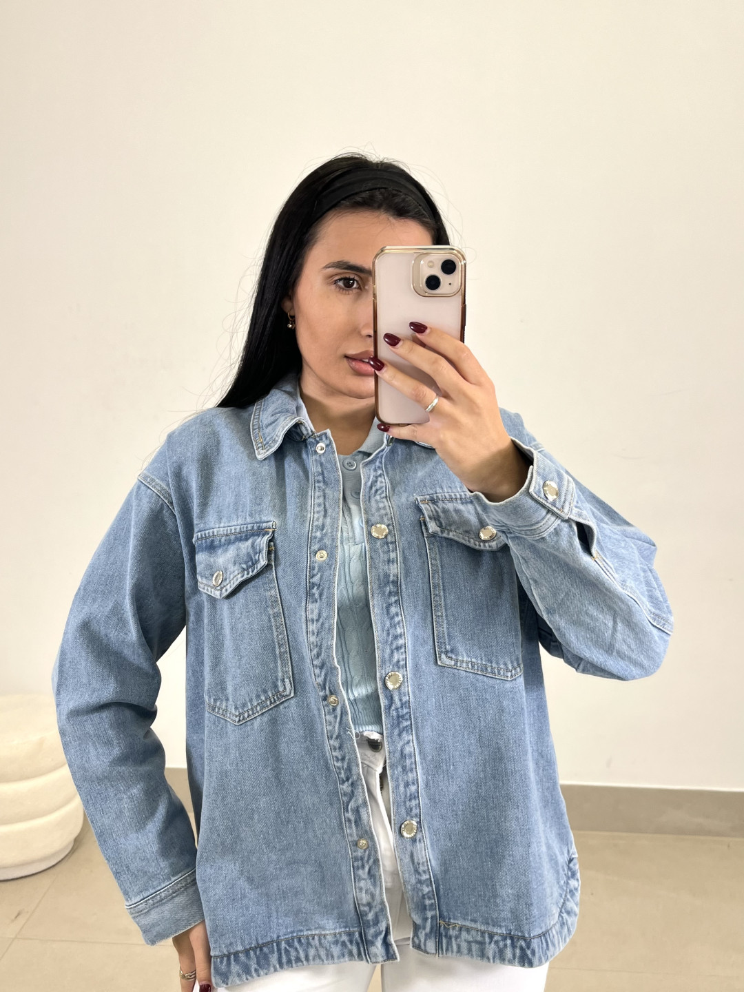 chaqueta/sobrecamisa vaquera