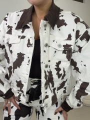 chaqueta vaquera vaca