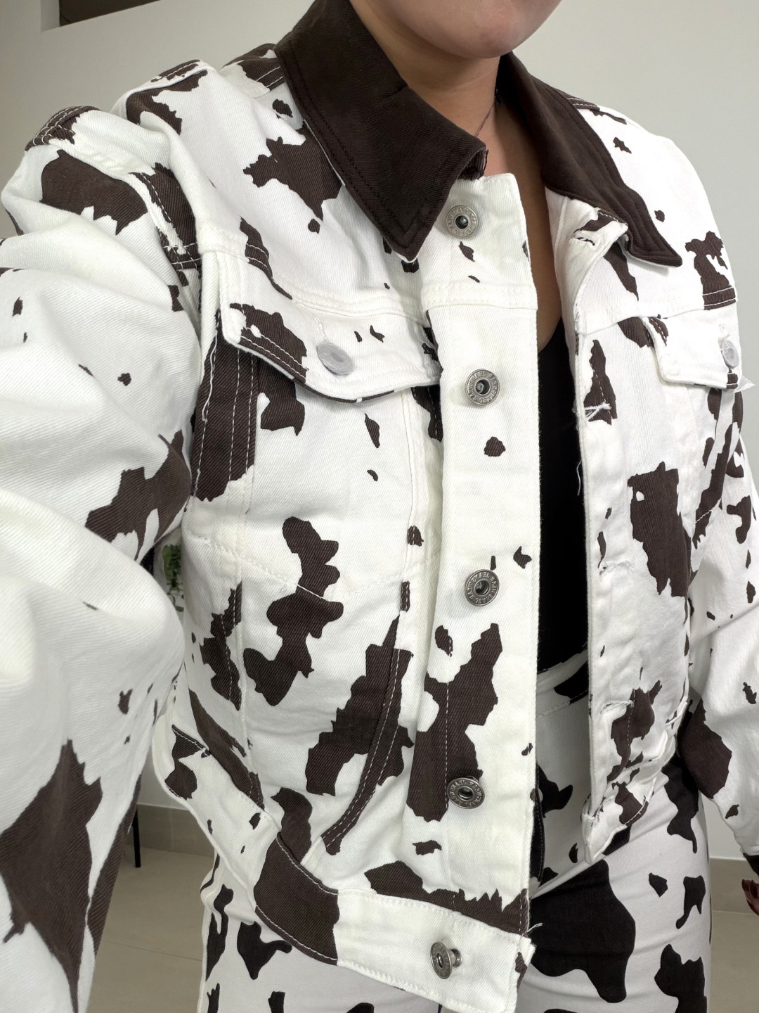 chaqueta vaquera vaca