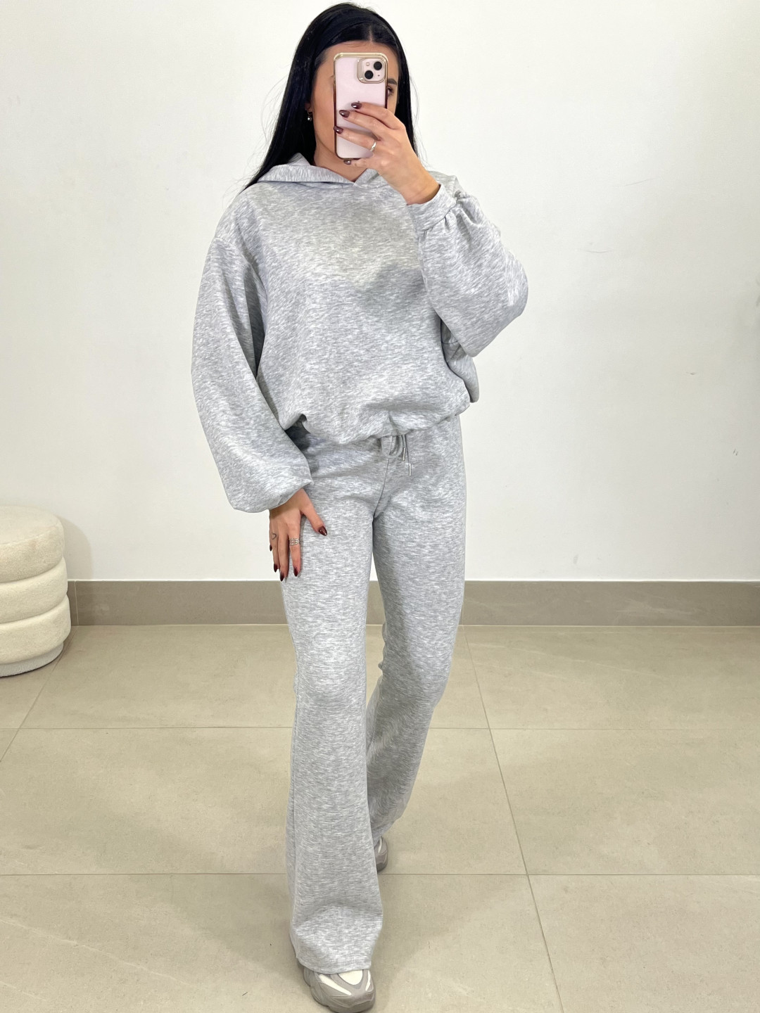 conjunto claudia gris claro