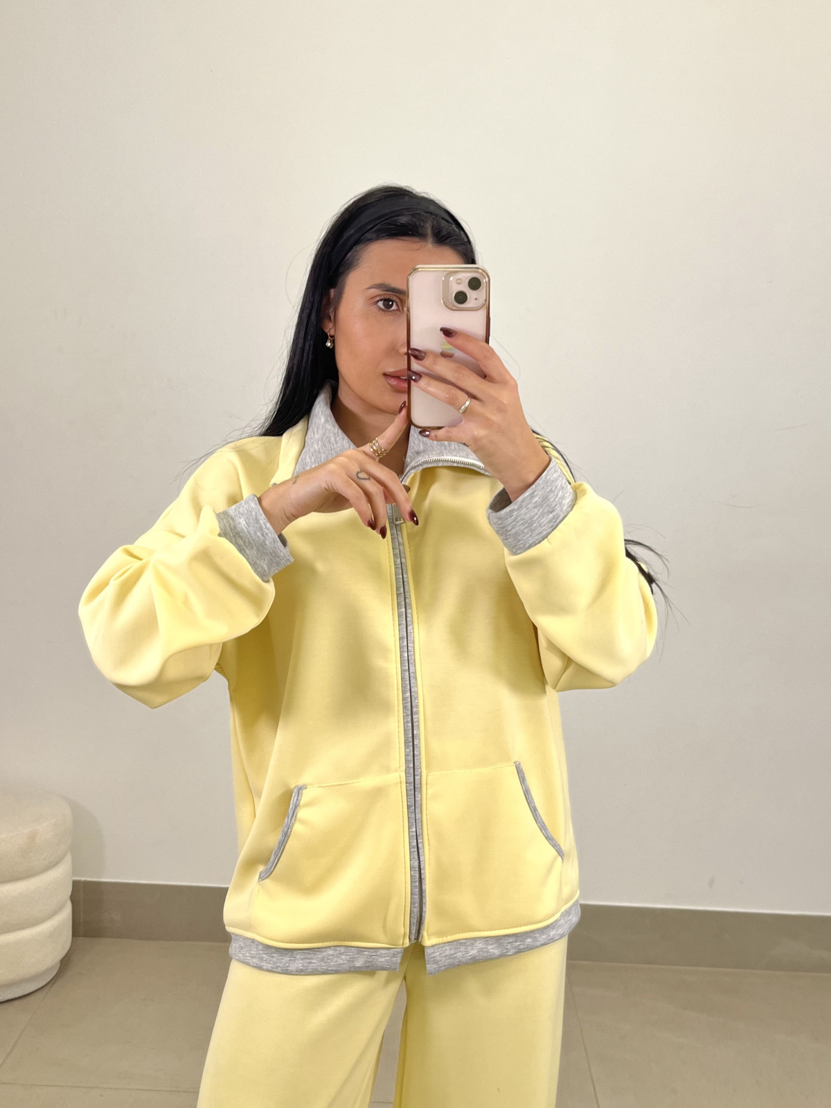 Conjunto Miranda amarillo