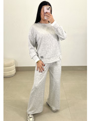 Conjunto combinado mim gris