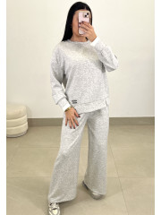 Conjunto combinado mim gris