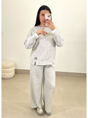 Conjunto combinado mim gris