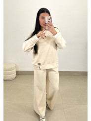 Conjunto combinado mim beige