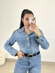 mono vaquero cuello pico