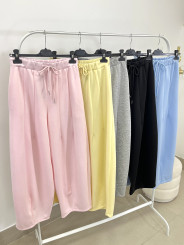 Pantalon felpa tipo barrel