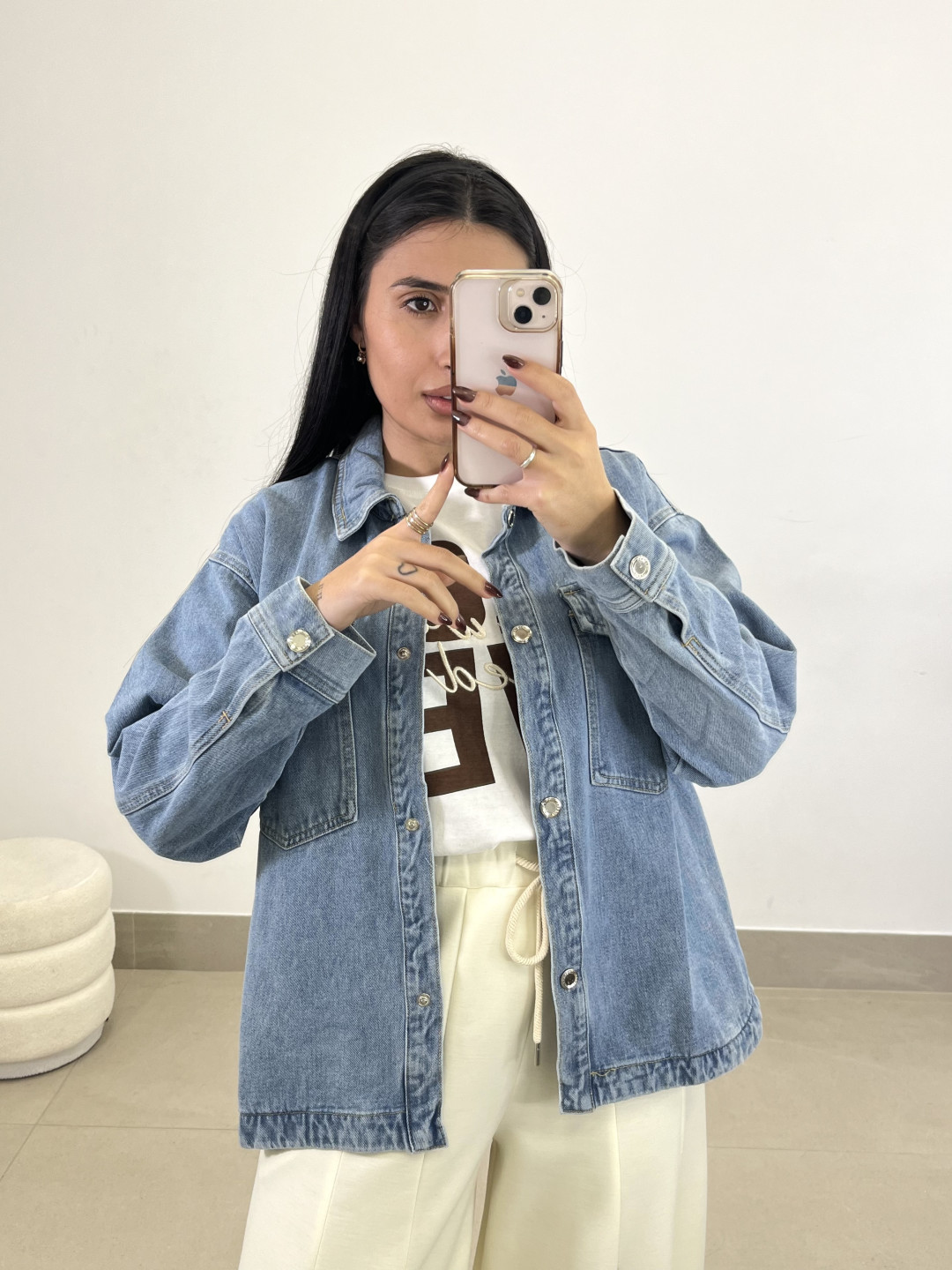 chaqueta/sobrecamisa vaquera