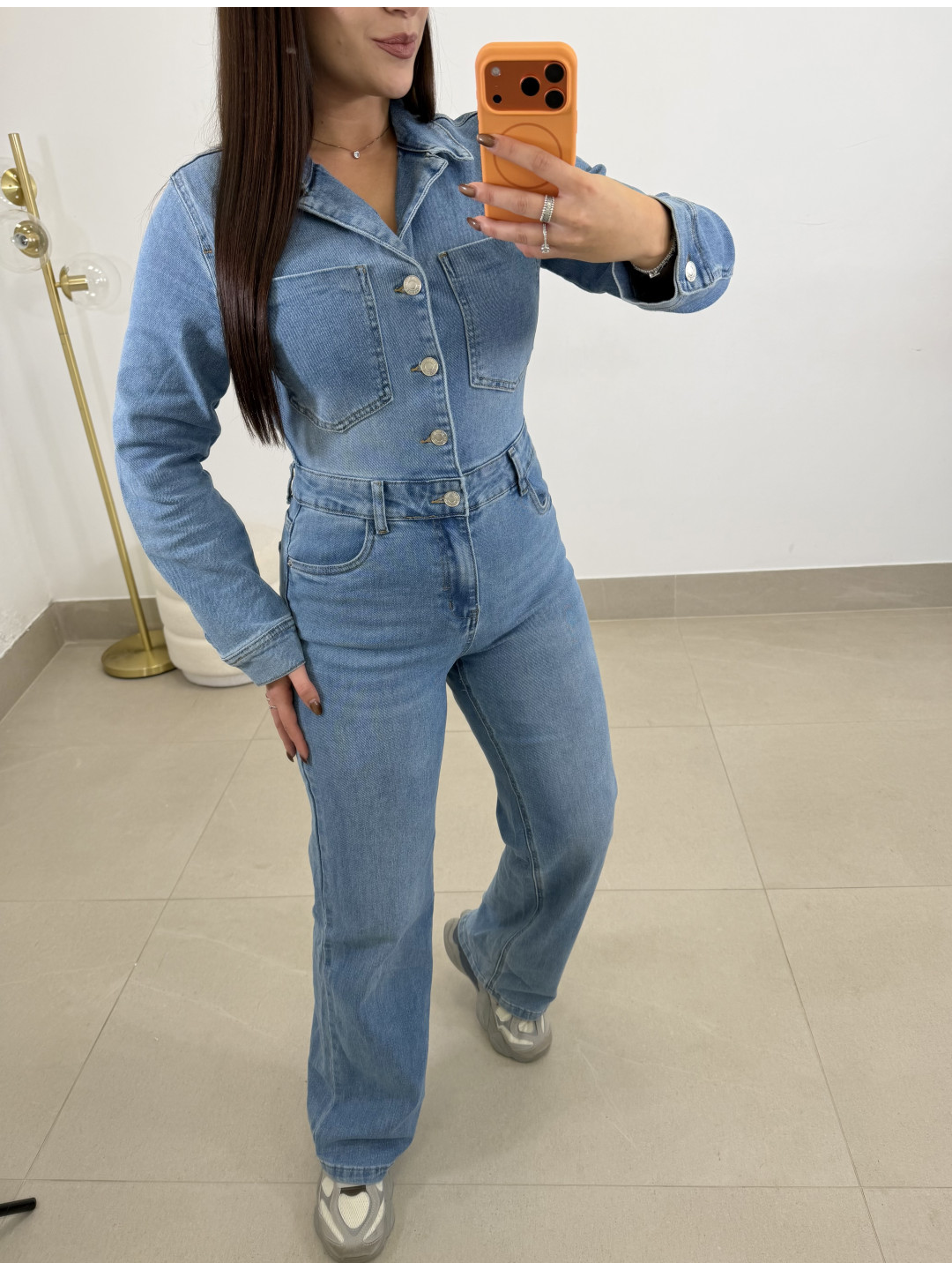 mono vaquero cuello pico