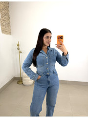 mono vaquero cuello pico