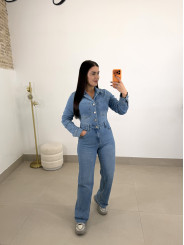 mono vaquero cuello pico