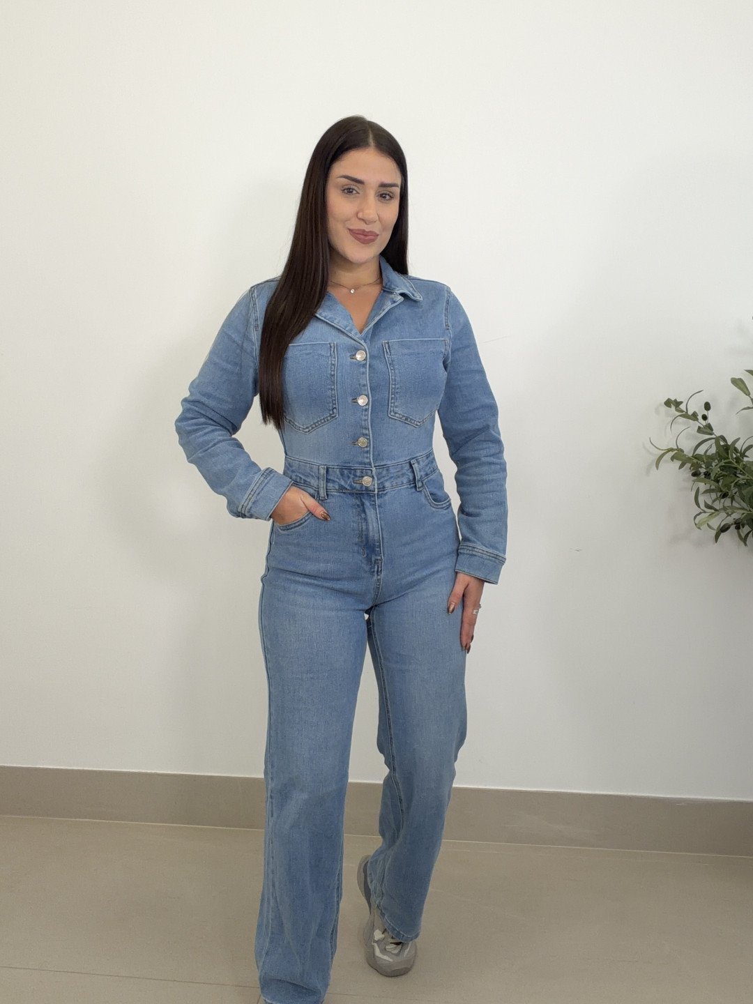 mono vaquero cuello pico