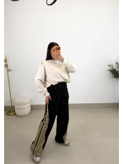 Pantalon raya lateral  bicolor