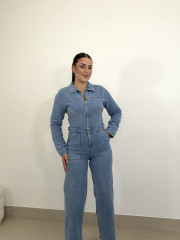 Mono vaquero cremallera