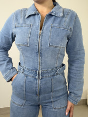 Mono vaquero cremallera