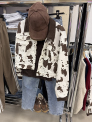 chaqueta vaquera vaca